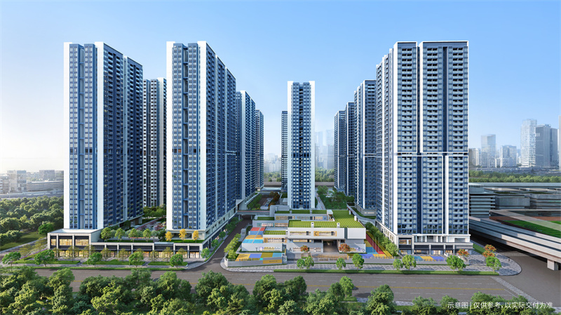 汉京山樾湾 售楼处在售 7 O — 9 O 平米,送精装修交付