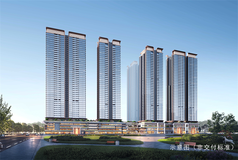 卓越缦悦  售楼处在售 9 2 —1 7 3平米,送精装修交付