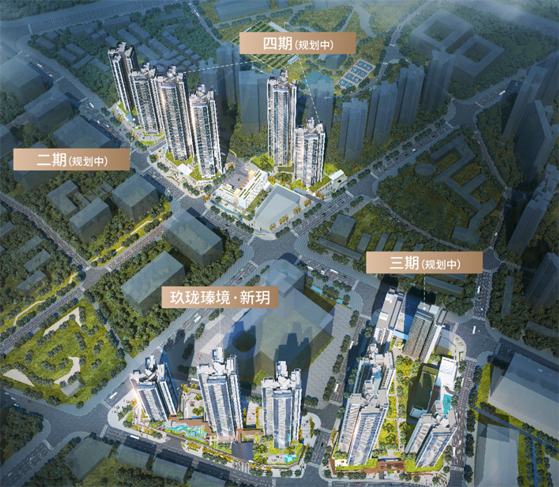 玖珑瑧境新玥 售楼处在售 7 7 &mdash; 1 1 1平米