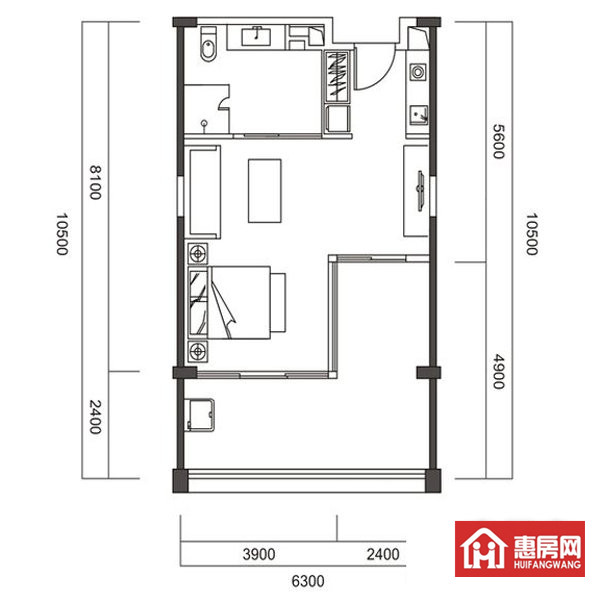 合正东部湾 65㎡