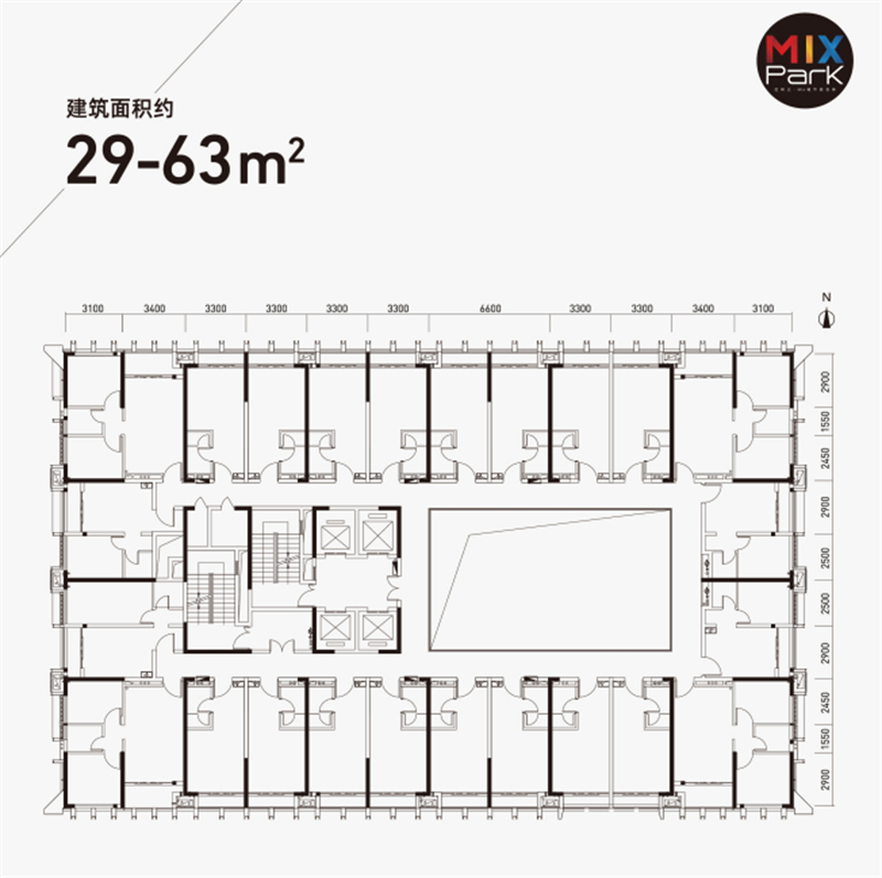 钧濠·Mix Park  2 9 — 6 3 平米