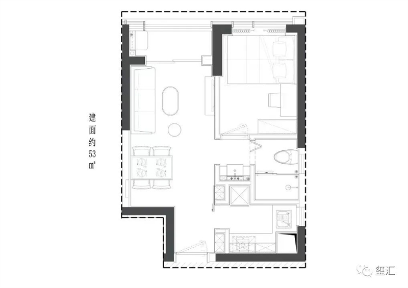 玺玥麓坊  5 3 平米