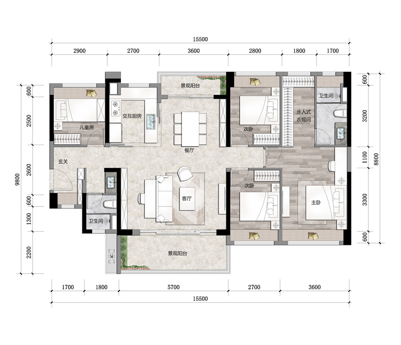 越秀瑞樾府  1 4 4 ㎡