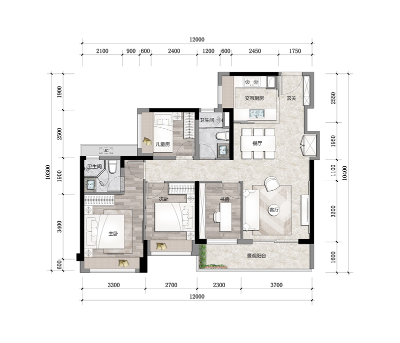 越秀瑞樾府  1 0 9 ㎡