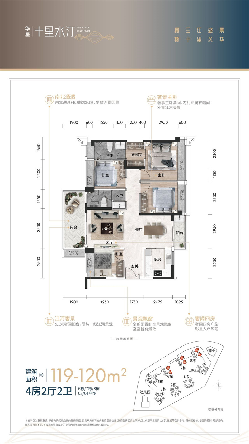 华星十里水汀 1 2 0 平米