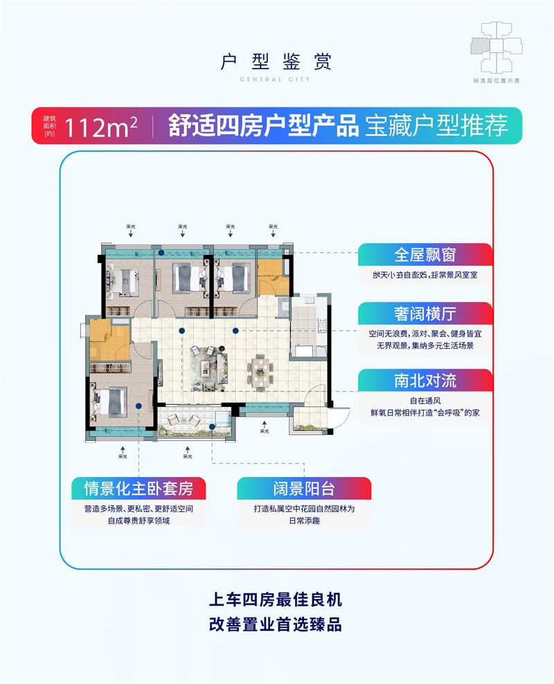 合生中央城  1 1 2 平米