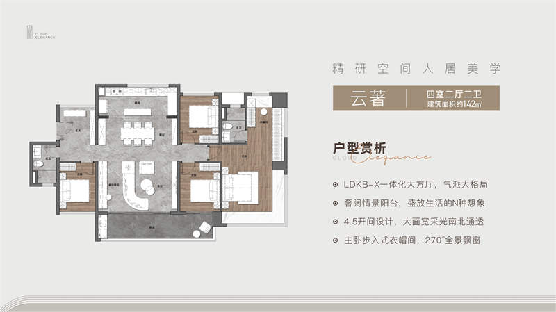 云筑上品 1 4 2 平米