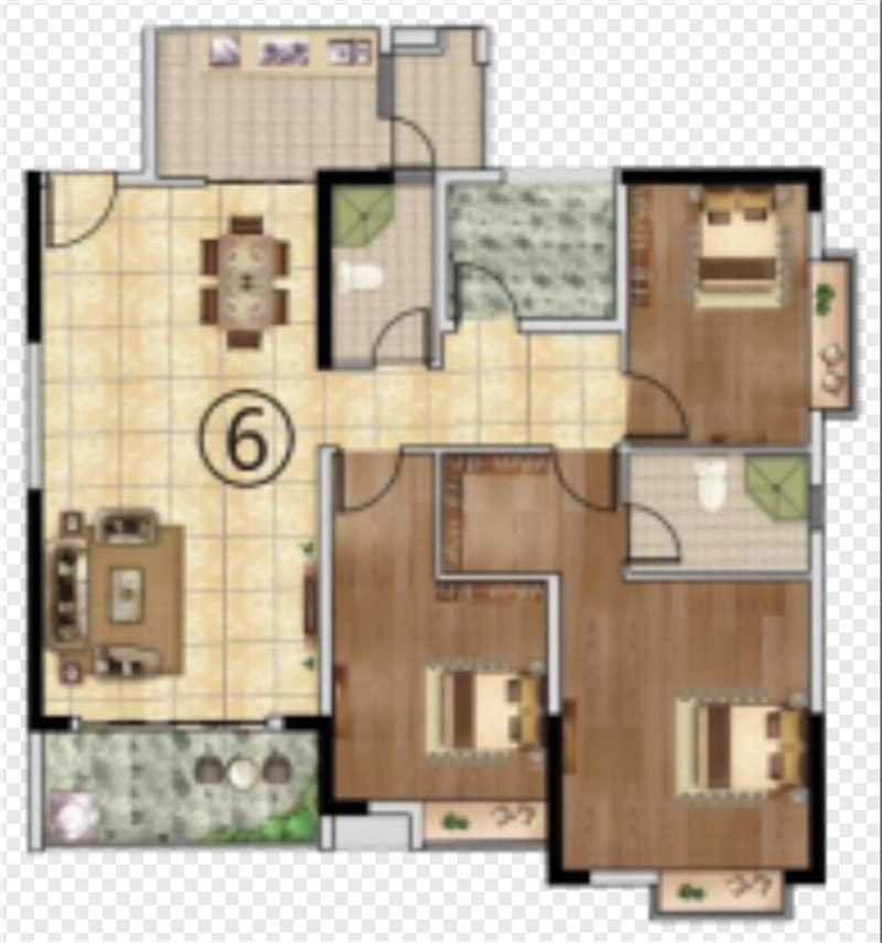 顺欣花园  1 3 3 平米