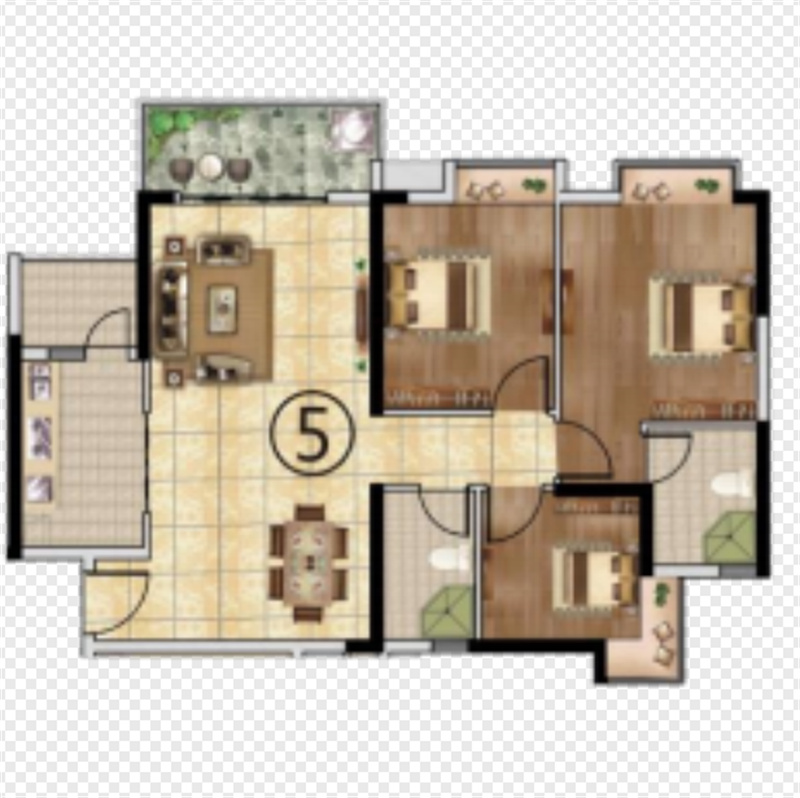 顺欣花园  1 0 1平米