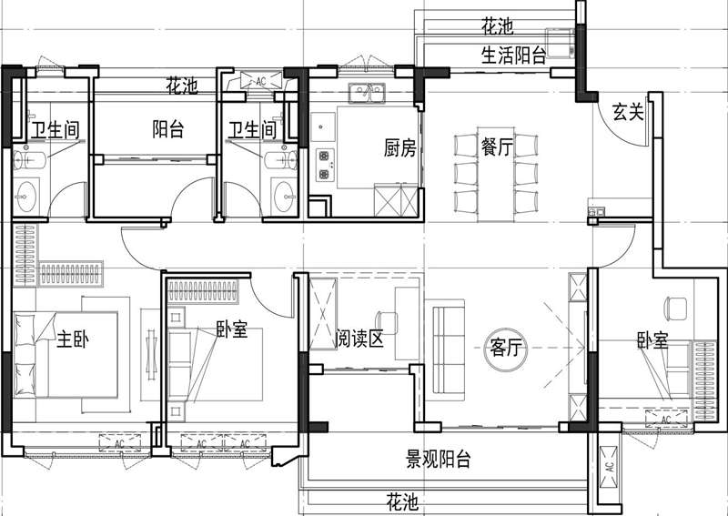 保利珑玥公馆 1 2 2 平米