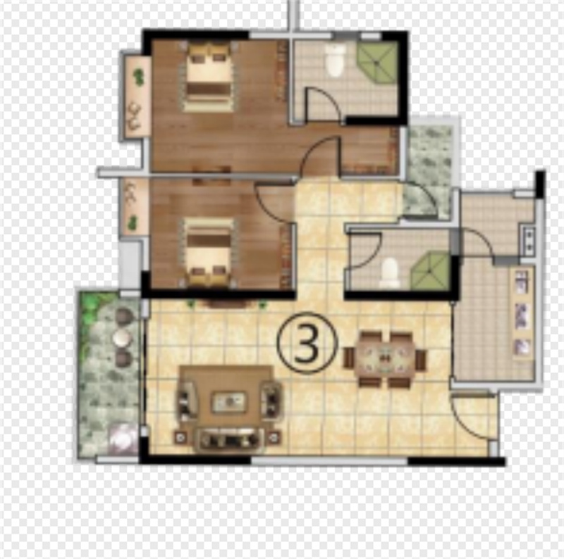 顺欣花园  9 1平米