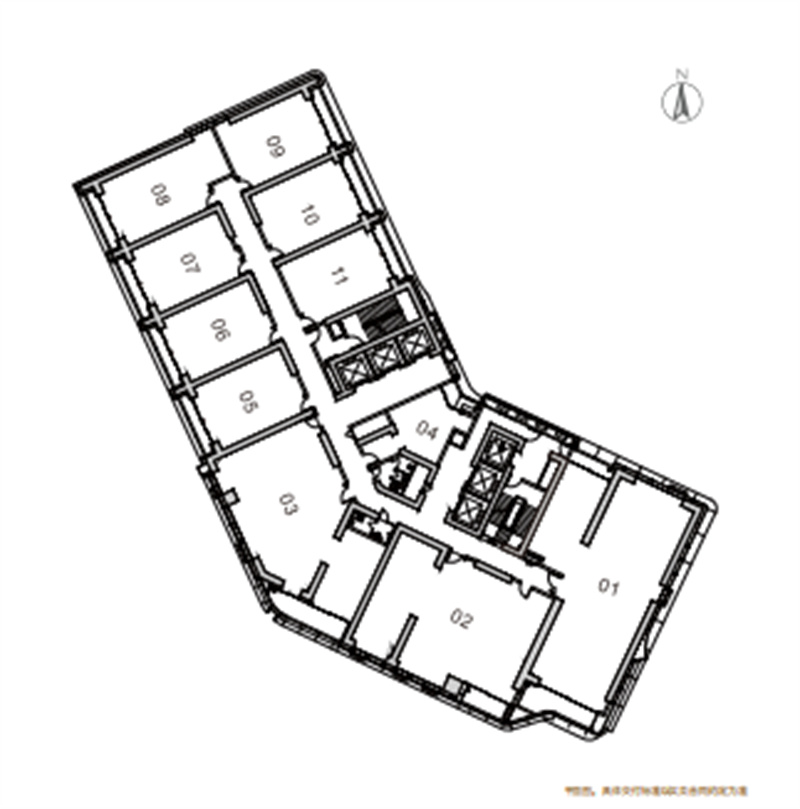 岁宝壹品 C座  2 2 2 平米